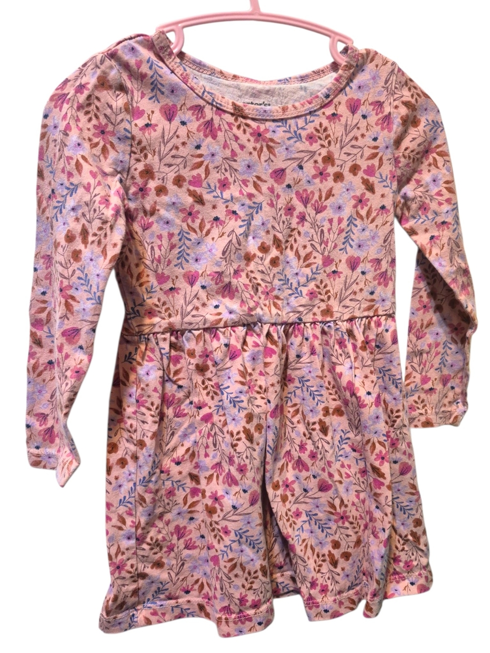 Carter's Pink Floral Long-Sleeve